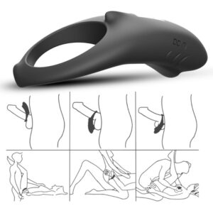 Armony For Him-Shark Anello Vibratore per Coppia con Telecomando 9 Armony For Him-Shark Anello Vibratore per Coppia con Telecomando · Anelli & Guaine per pene (imaginea 3)