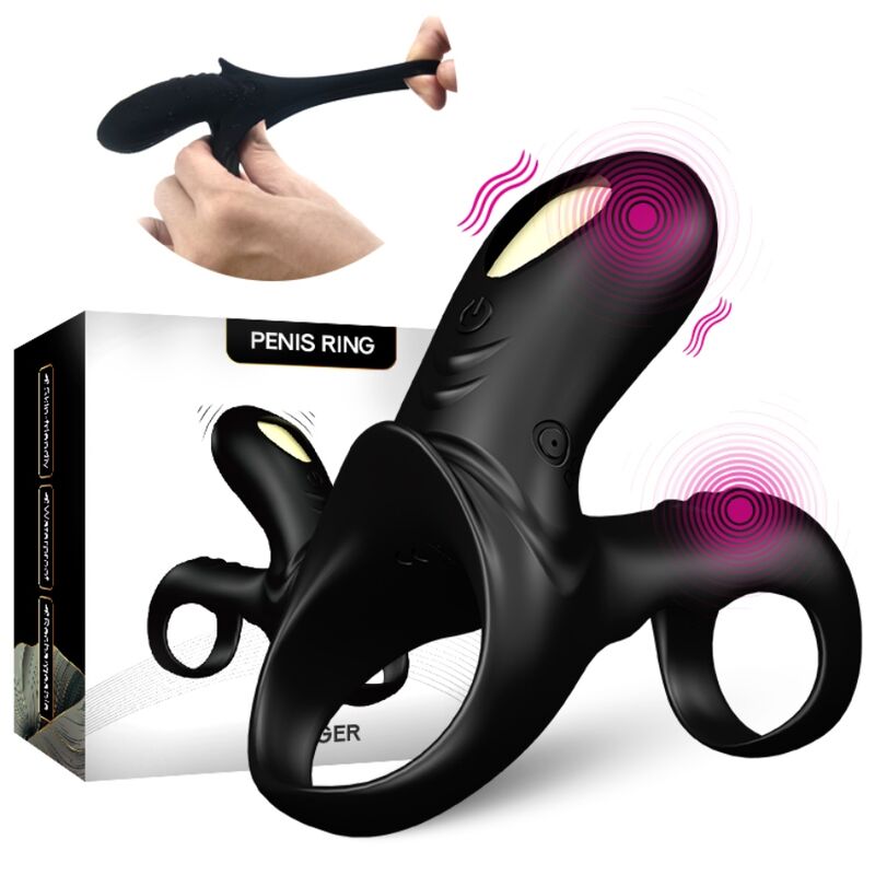 Armony For Him-Ranger Anello Vibratore Doppio per Coppia · Anelli & Guaine per pene (imaginea 5)