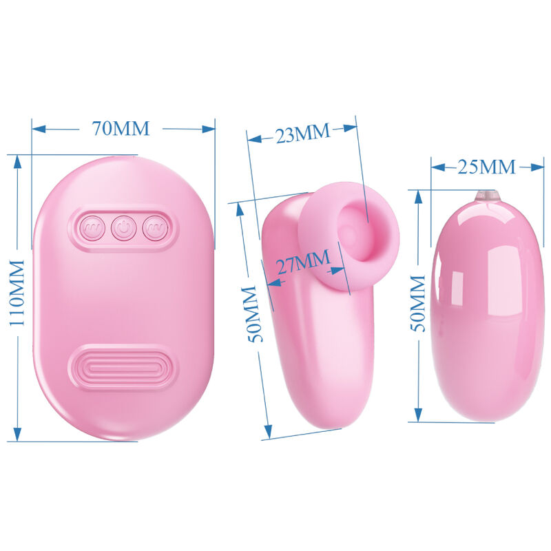 Remote Control-Magic Box Sfera Vibrante Ricaricabile — PRETTY LOVE · Vibratori (immagine 4)