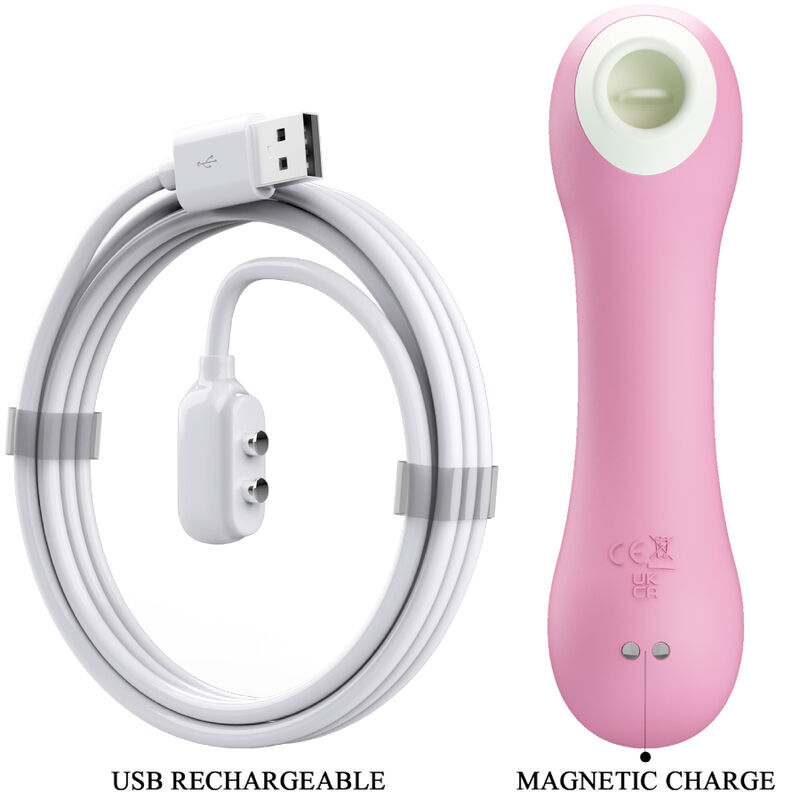 Romance-Aspirapolvere Clitorideo Emerald Pink-Silicone, 7 velocità 5 Romance-Aspirapolvere Clitorideo Emerald Pink-Silicone, 7 velocità · Vibratori (imaginea 5)
