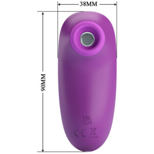 Romance-Adora Mini Violet Stimolatore Clitorideo-Silicio, 7 velocità · Vibratori (immagine 6)