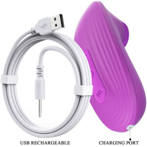 Romance-Adora Mini Violet Stimolatore Clitorideo-Silicio, 7 velocità · Vibratori (immagine 2)