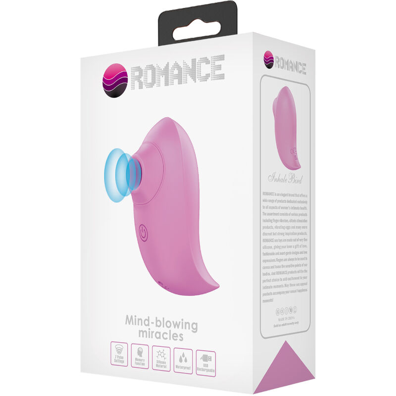 Romance-Inhale Bird Mini Suzione Cup con funzione 7 Romance-Inhale Bird Mini Suzione Cup con funzione · Vibratori (imaginea 7)