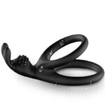 Armony For Him-Tensy Double Rabbit Ring Nero-Silicone · Anelli & Guaine per pene