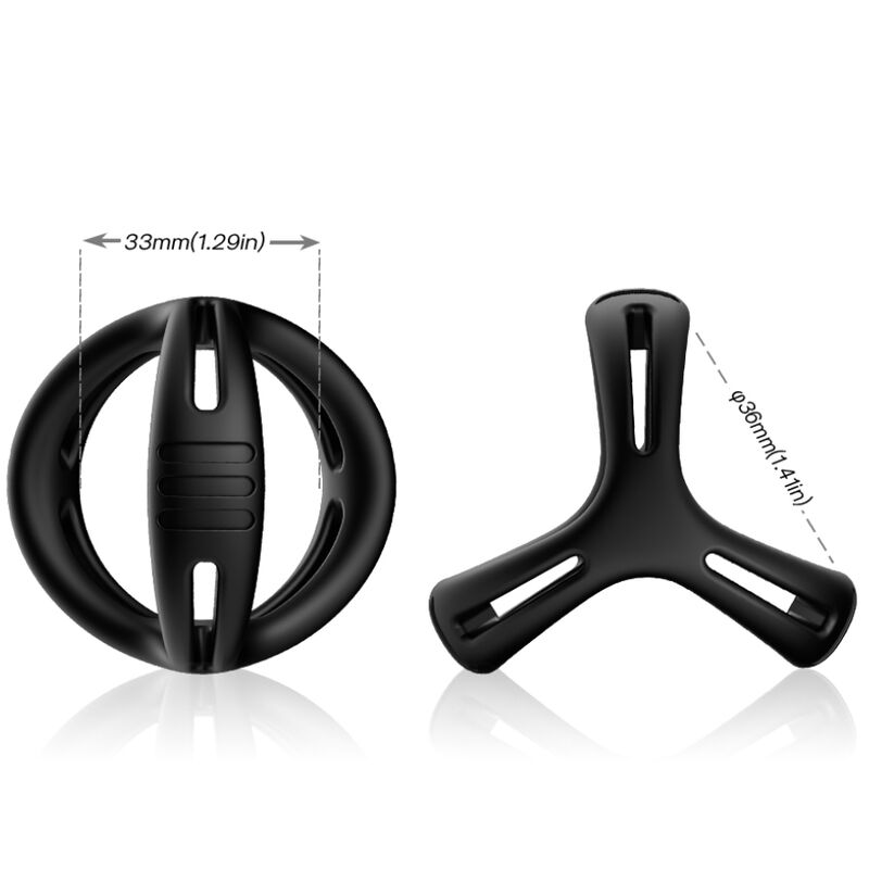 Armony For Him-X-ring Multiposizionale Luminoso-Silicone · Anelli & Guaine per pene (immagine 2)
