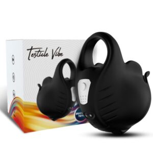 Armony For Him-Anello vibratore Nero-Silicone, 10 velocità · Anelli & Guaine per pene (imaginea 2)