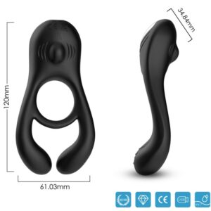 Armony For Him-Veyron Anello Vibratore Doppio per Coppia · Anelli & Guaine per pene (imaginea 3)