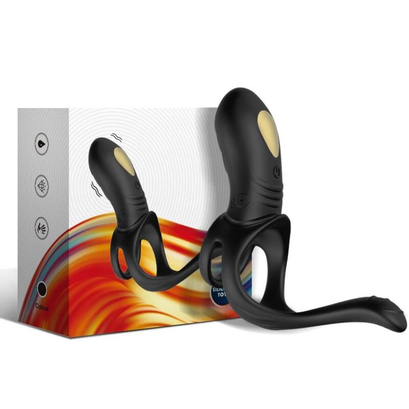 Armony For Him-Joy Jumper Ring Vibratore per Coppia & Plug anale 3 Armony For Him-Joy Jumper Ring Vibratore per Coppia & Plug anale · Anelli & Guaine per pene (imaginea 3)