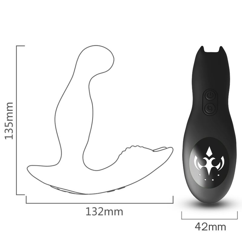 Armony Anal-Bat King vibratore anale per prostata rotatore 4 Armony Anal-Bat King vibratore anale per prostata rotatore · Giocattoli anali (imaginea 4)