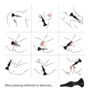 Armony Anal-Vibratore & Plug anale con telecomando Nero-Silicone 7 Armony Anal-Vibratore & Plug anale con telecomando Nero-Silicone · Giocattoli anali (imaginea 3)