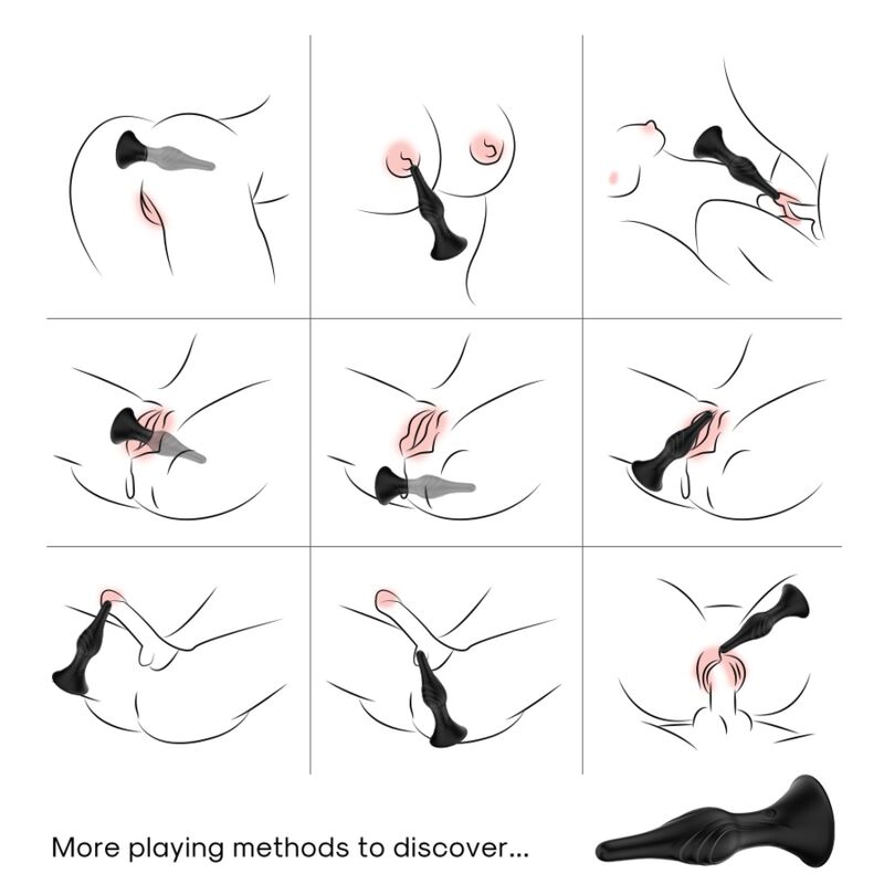 Armony Anal-Vibratore & Plug anale con telecomando Nero-Silicone 3 Armony Anal-Vibratore & Plug anale con telecomando Nero-Silicone · Giocattoli anali (imaginea 3)