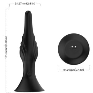 Armony Anal-Vibratore & Plug anale con telecomando Nero-Silicone 8 Armony Anal-Vibratore & Plug anale con telecomando Nero-Silicone · Giocattoli anali (imaginea 4)