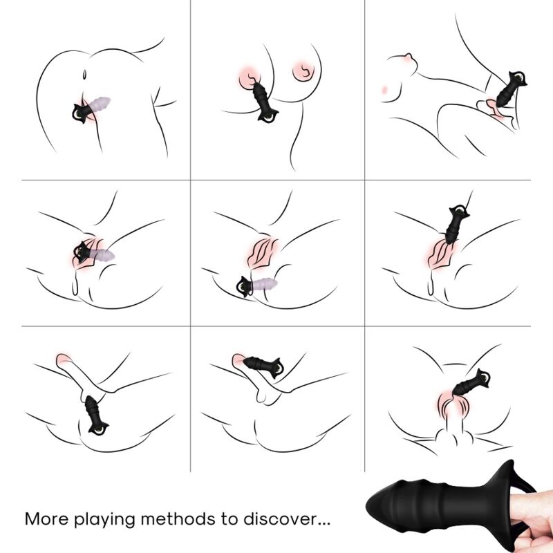 Armony Anal-Kylin Vibratore Tipo Dito & Plug anale con Telecomando 4 Armony Anal-Kylin Vibratore Tipo Dito & Plug anale con Telecomando · Giocattoli anali (imaginea 4)