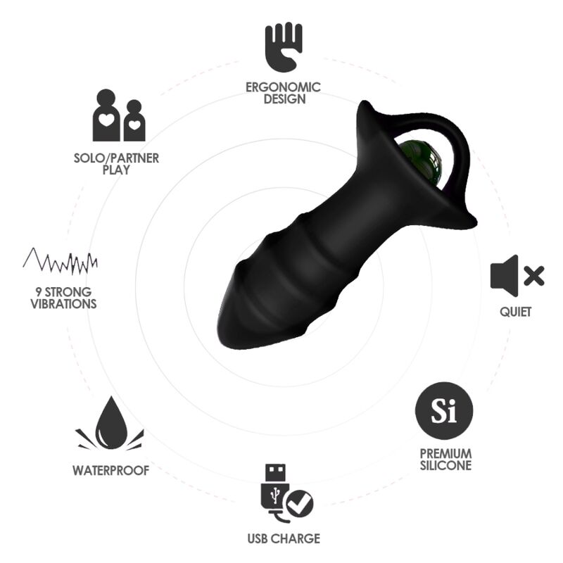 Armony Anal-Kylin Vibratore Tipo Dito & Plug anale con Telecomando 2 Armony Anal-Kylin Vibratore Tipo Dito & Plug anale con Telecomando · Giocattoli anali (imaginea 2)