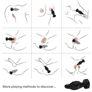 Armony Anal-Vibratore Plug anale con telecomando Nero-Silicone, 10 7 Armony Anal-Vibratore Plug anale con telecomando Nero-Silicone, 10 · Giocattoli anali (imaginea 3)