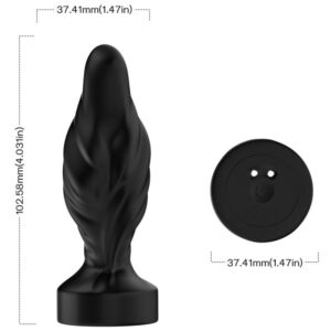 Armony Anal-Vibratore Plug anale con telecomando Nero-Silicone, 10 8 Armony Anal-Vibratore Plug anale con telecomando Nero-Silicone, 10 · Giocattoli anali (imaginea 4)