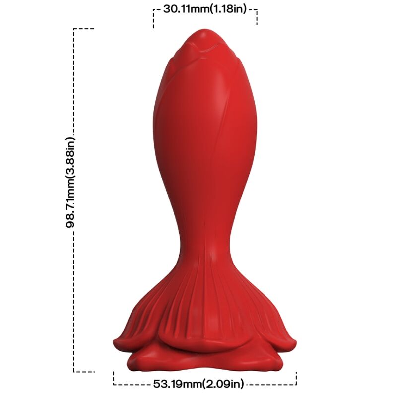 Armony Anal-Vibratore Rosa con Plug anale Piccolo e Telecomando · Giocattoli anali (immagine 5)