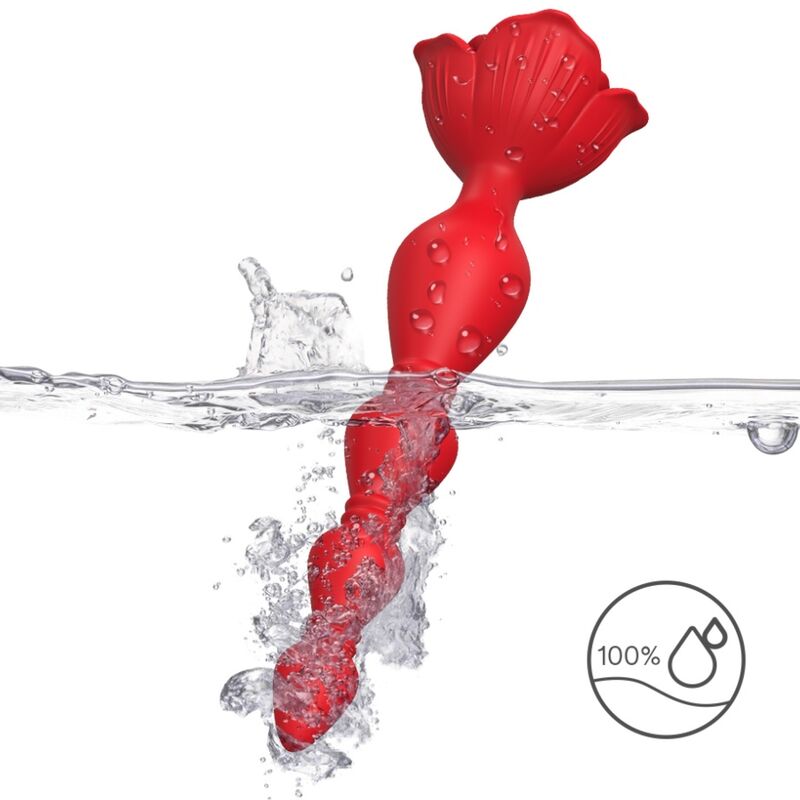Armony Anal-Vibratore Pagoda Rosa & Plug anale Rosso-Silicone, 10 velocità 2 Armony Anal-Vibratore Pagoda Rosa & Plug anale Rosso-Silicone, 10 velocità · Giocattoli anali (imaginea 2)