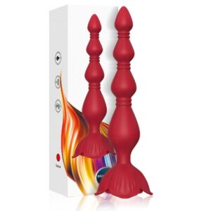 Armony Anal-Vibratore Pagoda Rosa & Plug anale Rosso-Silicone, 10 velocità 8 Armony Anal-Vibratore Pagoda Rosa & Plug anale Rosso-Silicone, 10 velocità · Giocattoli anali (imaginea 4)