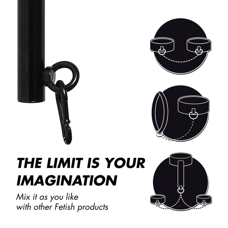 Fetish Submissive Bondage-Separatore regolabile a 4 pezzi · Bondage & Manette (imaginea 8)