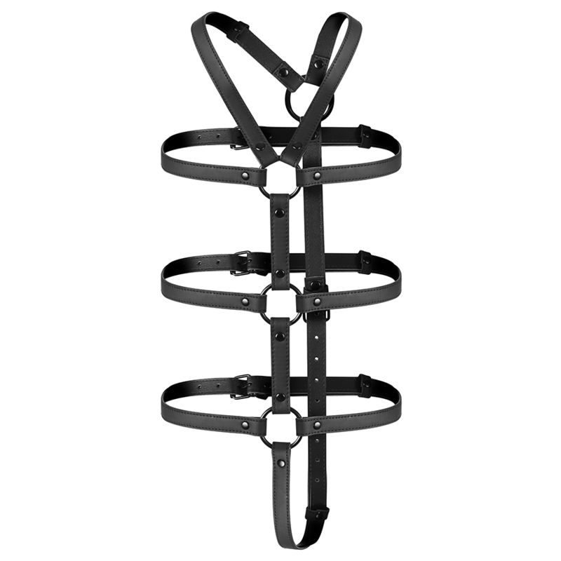 Fetish Submissive Bondage-Imbracatura Regolabile per Tors · Bondage & Manette (imaginea 7)