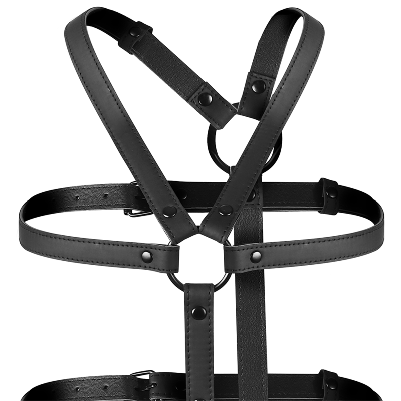 Fetish Submissive Bondage-Imbracatura Regolabile per Tors · Bondage & Manette (imaginea 4)