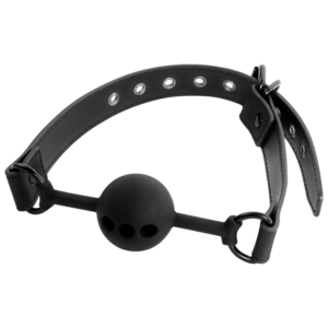 Fetish Submissive Bondage-Gag Sfera di Silicone Respirabile · Bondage & Manette