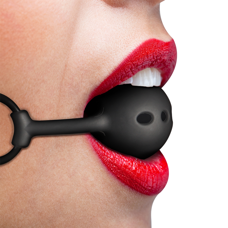 Fetish Submissive Bondage-Gag Sfera di Silicone Respirabile 3 Fetish Submissive Bondage-Gag Sfera di Silicone Respirabile · Bondage & Manette (imaginea 3)