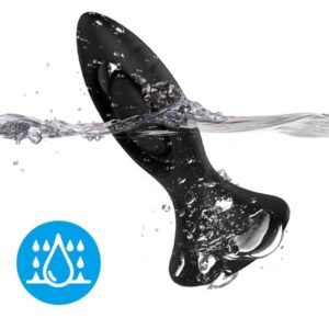 Armony Anal-Vibratore e Plug anale di Silicone Nero-10 velocità · Giocattoli anali (imaginea 3)