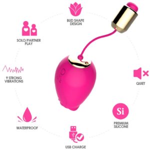 Armony Stimulators-Mandala Egg Vibratore G-spot con telecomando · Vibratori (immagine 5)