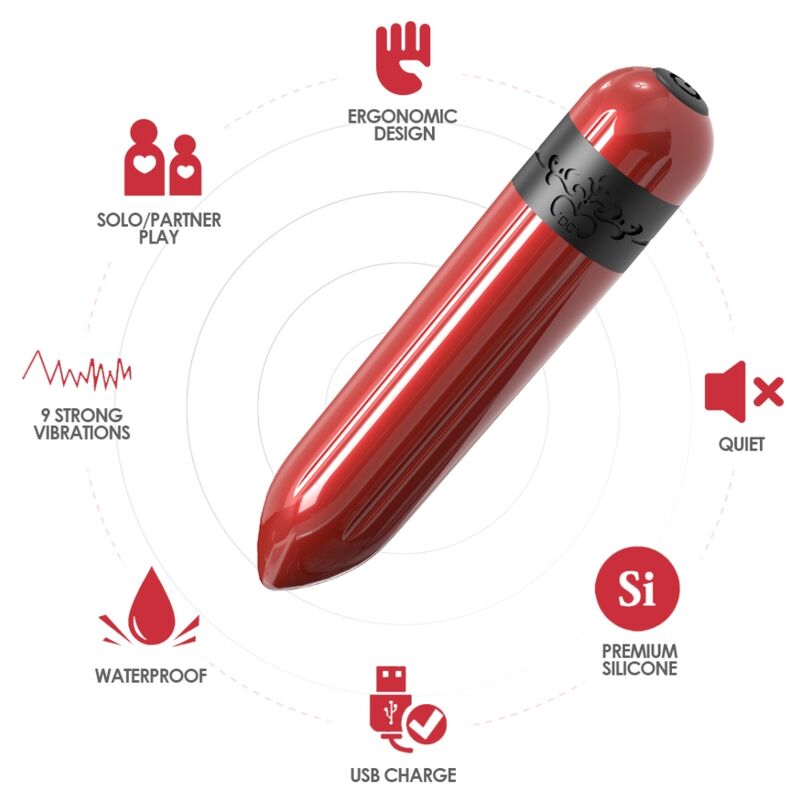 Armony Stimulators-Rocket Bullet Vibrator Silicone 16 Armony Stimulators-Rocket Bullet Vibrator Silicone · Vibratori (imaginea 2)