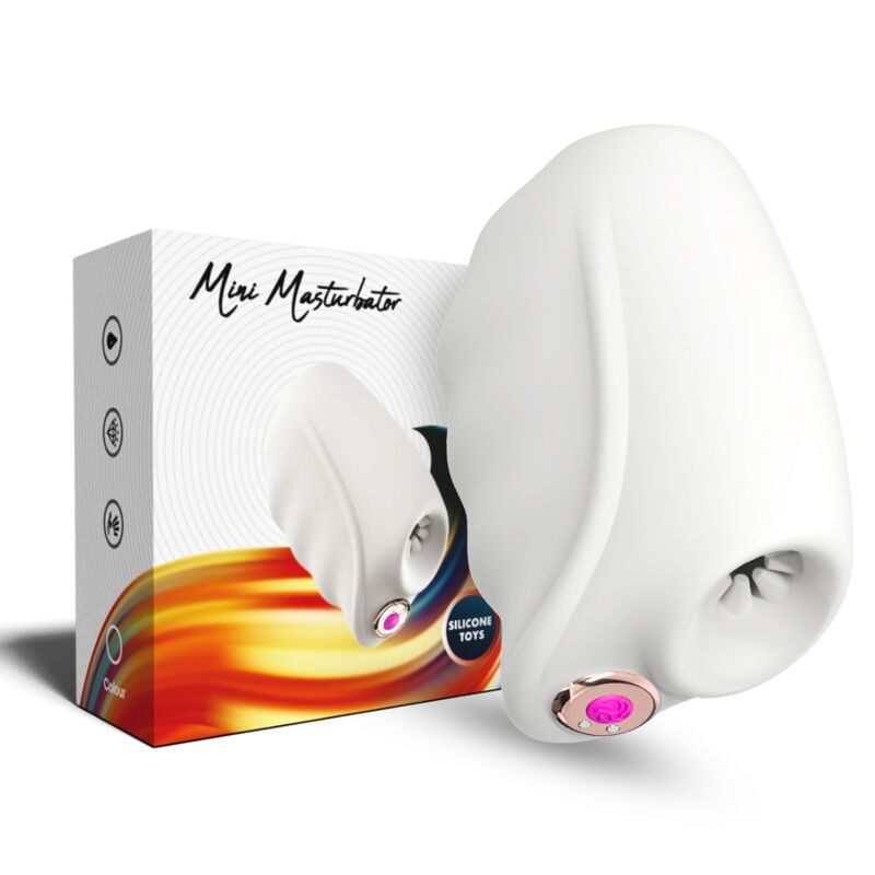 Armony For Him-Master Masturbatore e Vibratore Trasparente-TPE · Masturbatori