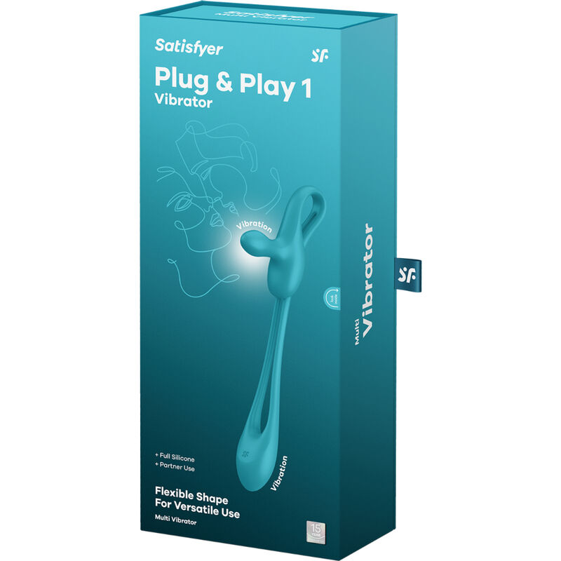Satisfyer-Plug & Play 1 Vibratore anale flessibile in Silicone 6 Satisfyer-Plug & Play 1 Vibratore anale flessibile in Silicone · Giocattoli anali (imaginea 6)