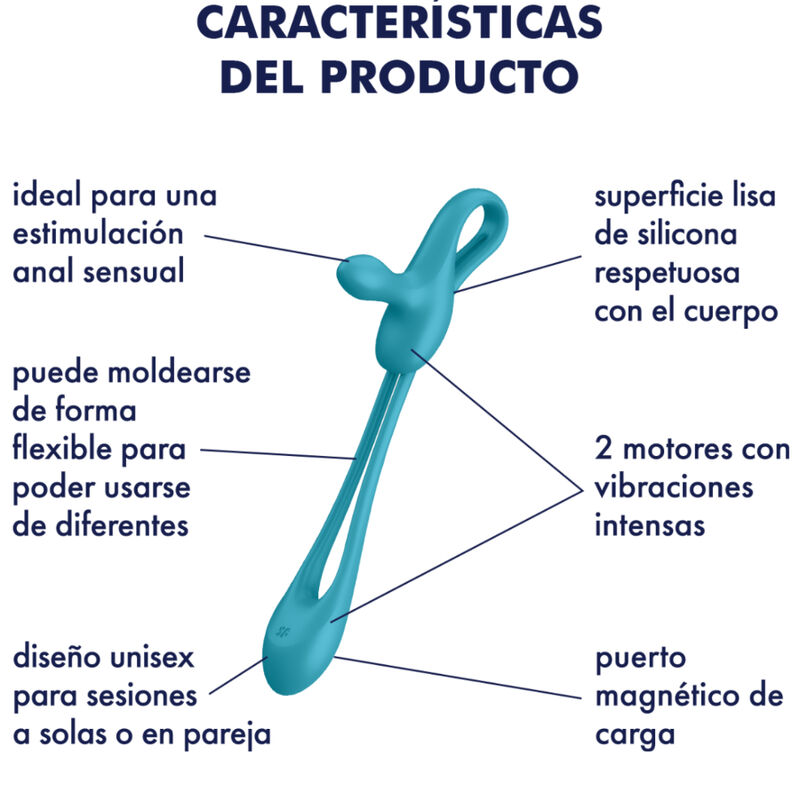 Satisfyer-Plug & Play 1 Vibratore anale flessibile in Silicone 5 Satisfyer-Plug & Play 1 Vibratore anale flessibile in Silicone · Giocattoli anali (imaginea 5)