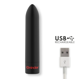 Oninder-Berlin Bullet Vibratore Nero 9 modalità 8.5 X 2 cm · Vibratori (immagine 7)