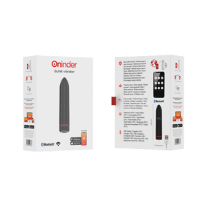Oninder-Berlin Bullet Vibratore Nero 9 modalità 8.5 X 2 cm · Vibratori (immagine 8)