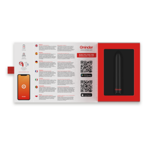 Oninder-Berlin Bullet Vibratore Nero 9 modalità 8.5 X 2 cm · Vibratori (immagine 6)
