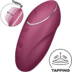 Satisfyer-Tap & Climax 1 Silicone Vibratore Lay-on · Vibratori