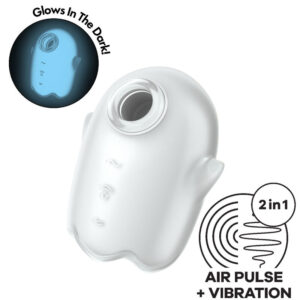 Satisfyer-Glowing Ghost Air Pulse & Vibratore · Vibratori