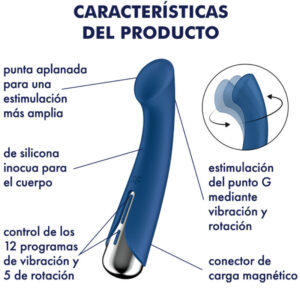 Satisfyer-Spinning G-spot 1 Rotatore Vibratore · Vibratori (imaginea 2)