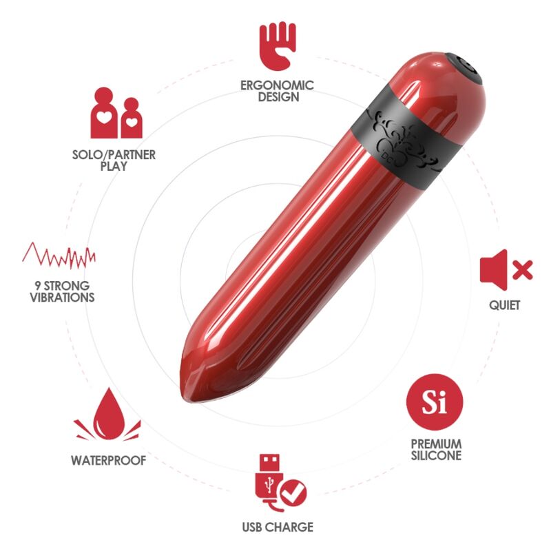 Armony Stimulators-Rocket Bullet Vibratore Telecomando · Vibratori (immagine 4)
