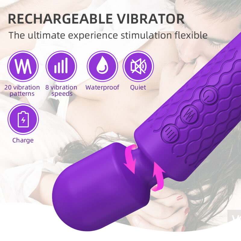 Armony-Mini massaggiatore e vibratore viola-silicone, 7 velocità 2 Armony-Mini massaggiatore e vibratore viola-silicone, 7 velocità · Vibratori (imaginea 2)