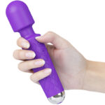 Armony-Mini massaggiatore e vibratore viola-silicone, 7 velocità · Vibratori