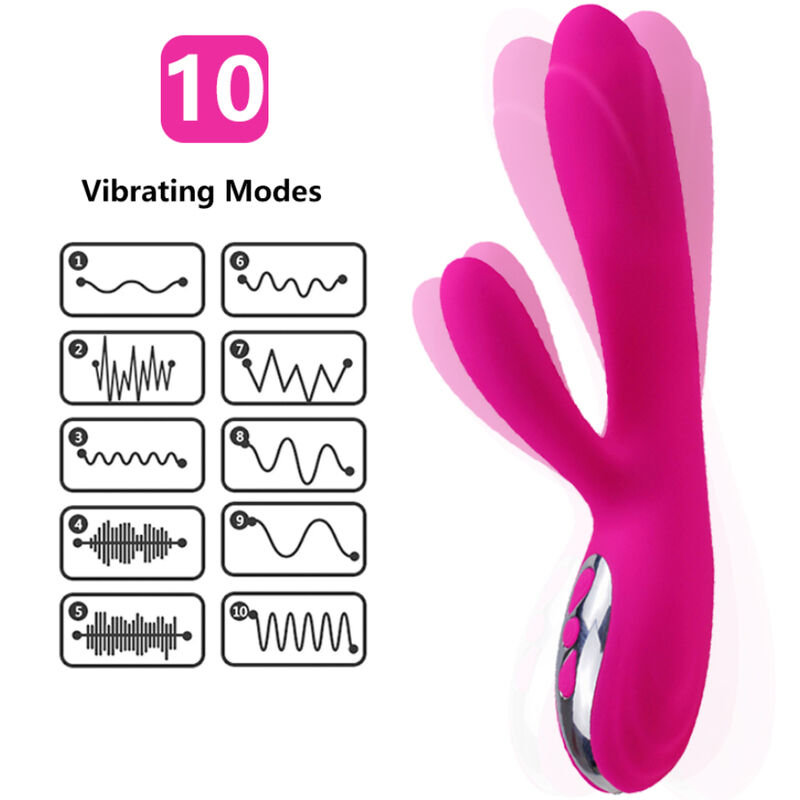 Armony-Vibratore flessibile e stimolatore con effetto di riscaldamento 2 Armony-Vibratore flessibile e stimolatore con effetto di riscaldamento · Vibratori (imaginea 2)