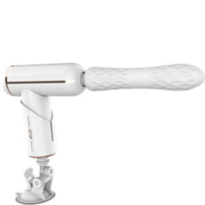 Armony-Macchina Fking regolabile e vibratore automatico Bianco-Silicone, 12 · Vibratori