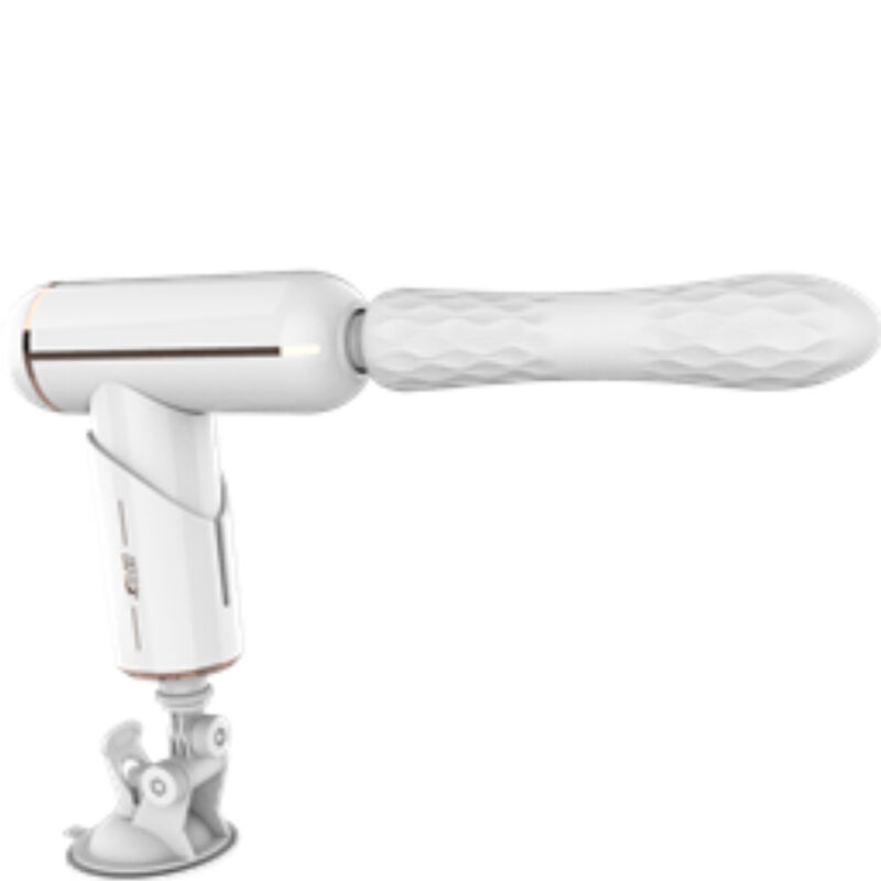 Armony-Macchina Fking regolabile e vibratore automatico Bianco-Silicone, 12 1 Armony-Macchina Fking regolabile e vibratore automatico Bianco-Silicone, 12 · Vibratori