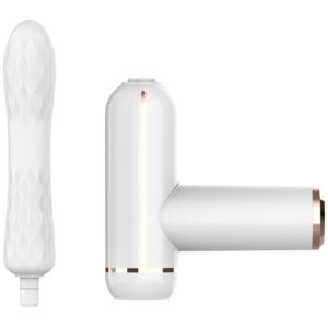Armony-Macchina Fking regolabile e vibratore automatico Bianco-Silicone, 12 · Vibratori (imaginea 6)