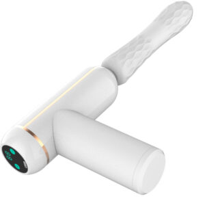 Armony-Macchina Fking regolabile e vibratore automatico Bianco-Silicone, 12 · Vibratori (imaginea 3)