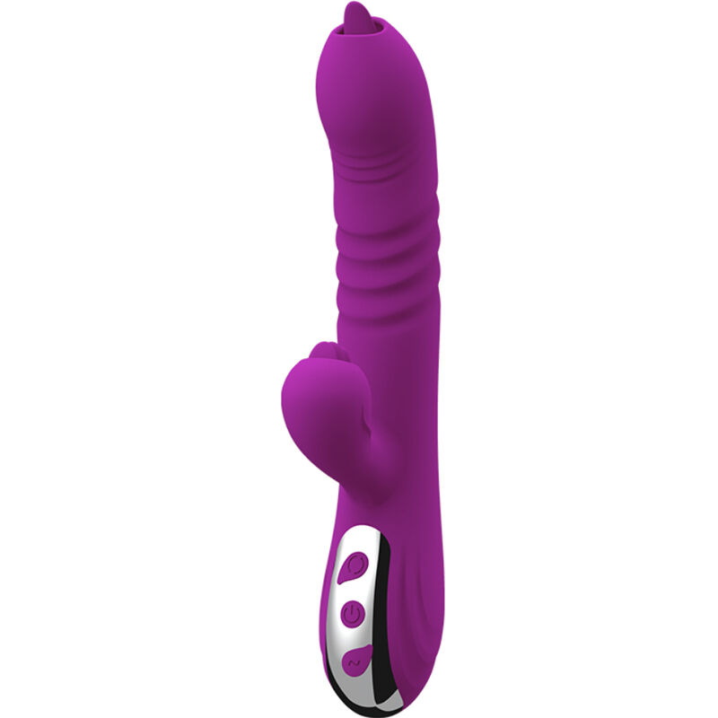 Armony-Fairy Vibratore Multifunzione Doppia Lingua Viola Effetto 2 Armony-Fairy Vibratore Multifunzione Doppia Lingua Viola Effetto · Vibratori (imaginea 2)
