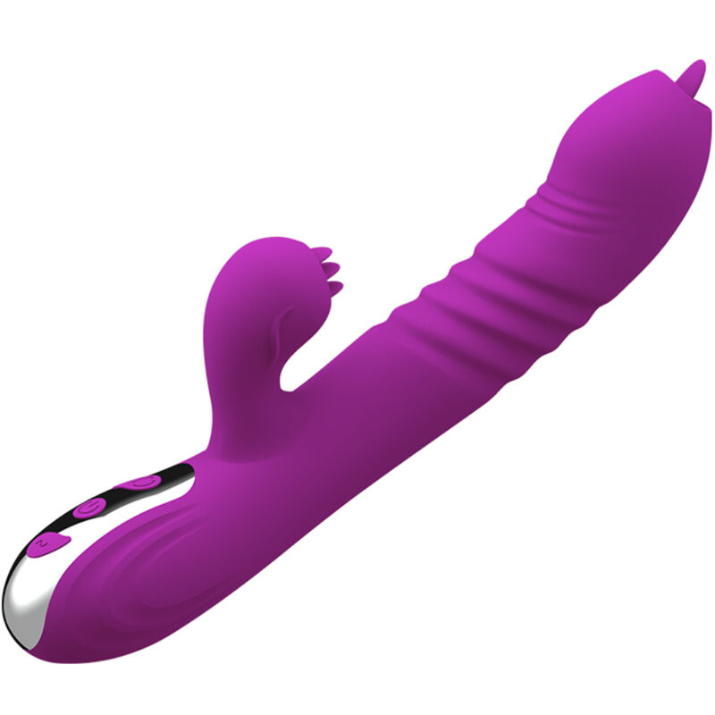 Armony-Fairy Vibratore Multifunzione Doppia Lingua Viola Effetto 1 Armony-Fairy Vibratore Multifunzione Doppia Lingua Viola Effetto · Vibratori